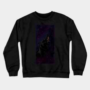 Space Wolf Crewneck Sweatshirt